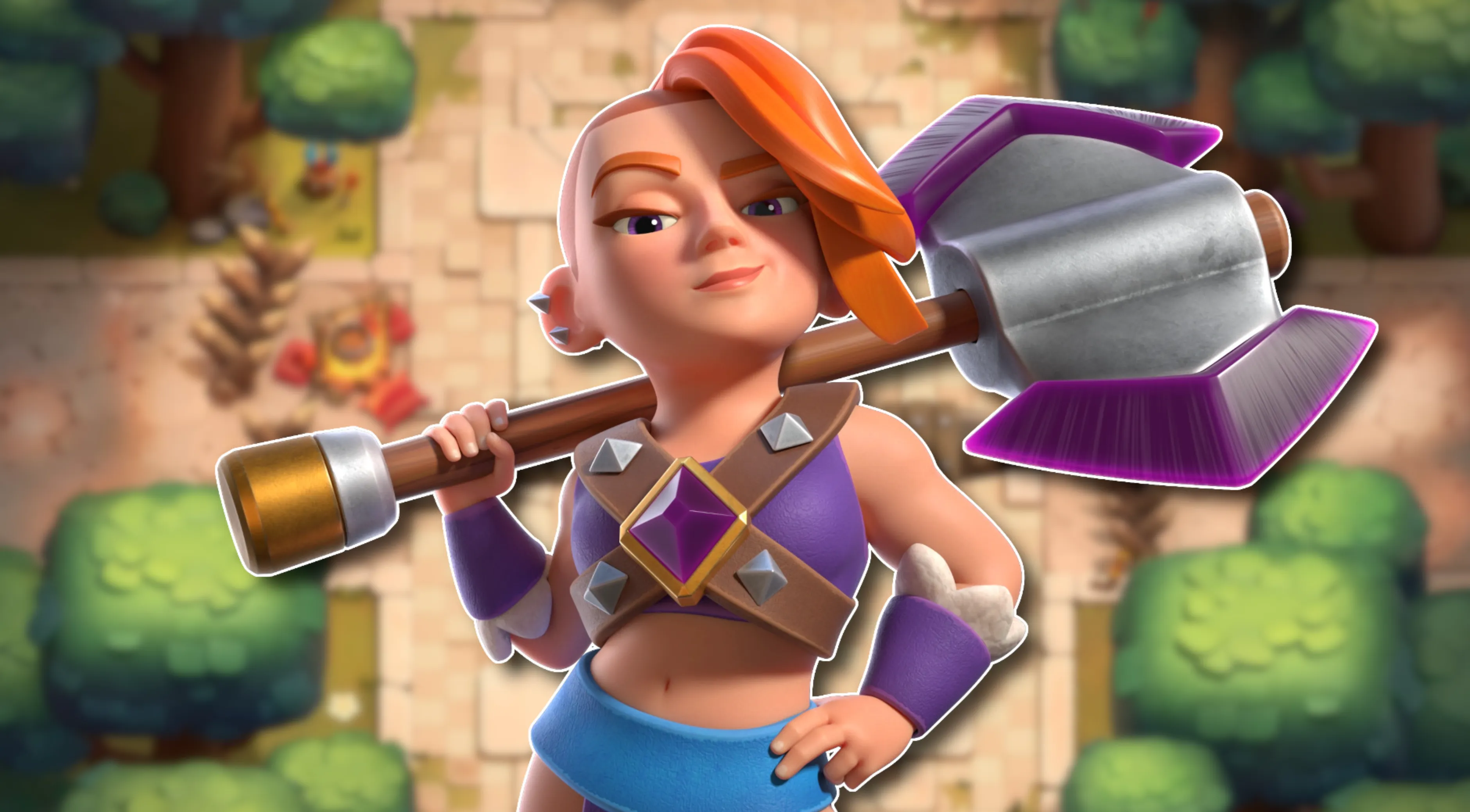Valkyrie clash royale card